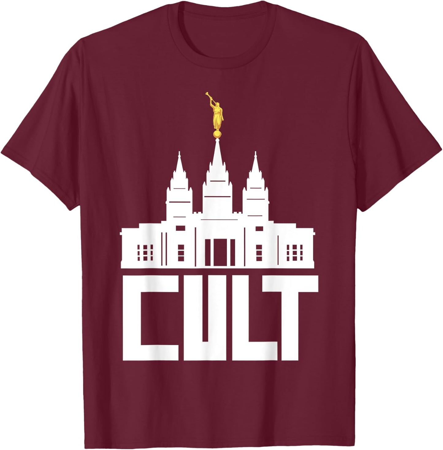 Ex Mormon t shirts Anti Religion Gift T-Shirt - T-Shirt | Maroon