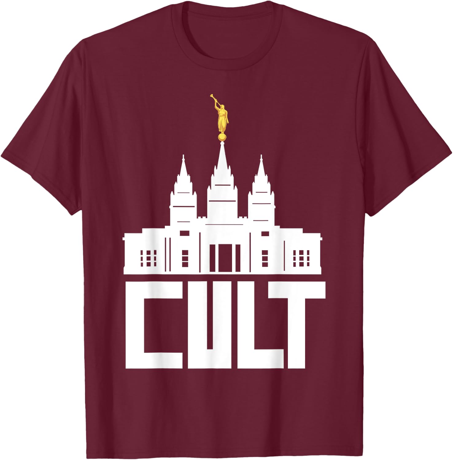 Ex Mormon t shirts Anti Religion Gift T-Shirt - T-Shirt | Maroon