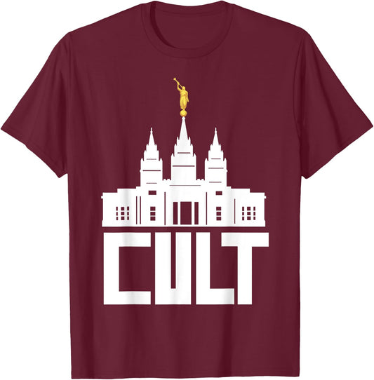 Ex Mormon t shirts Anti Religion Gift T-Shirt - T-Shirt | Maroon
