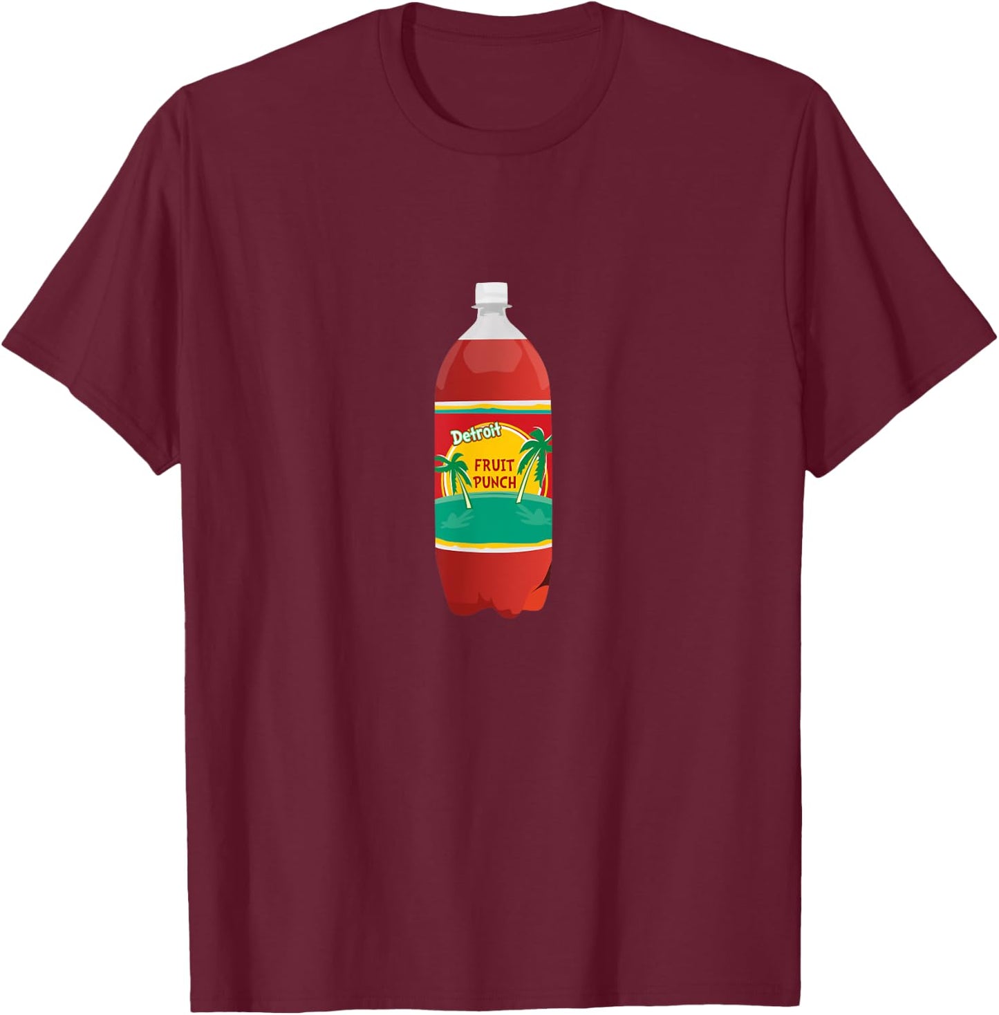 Cold Capital Funhouse Detroit Tahitian Treat Fruit Punch , Black, Small T-Shirt - T-Shirt | Maroon