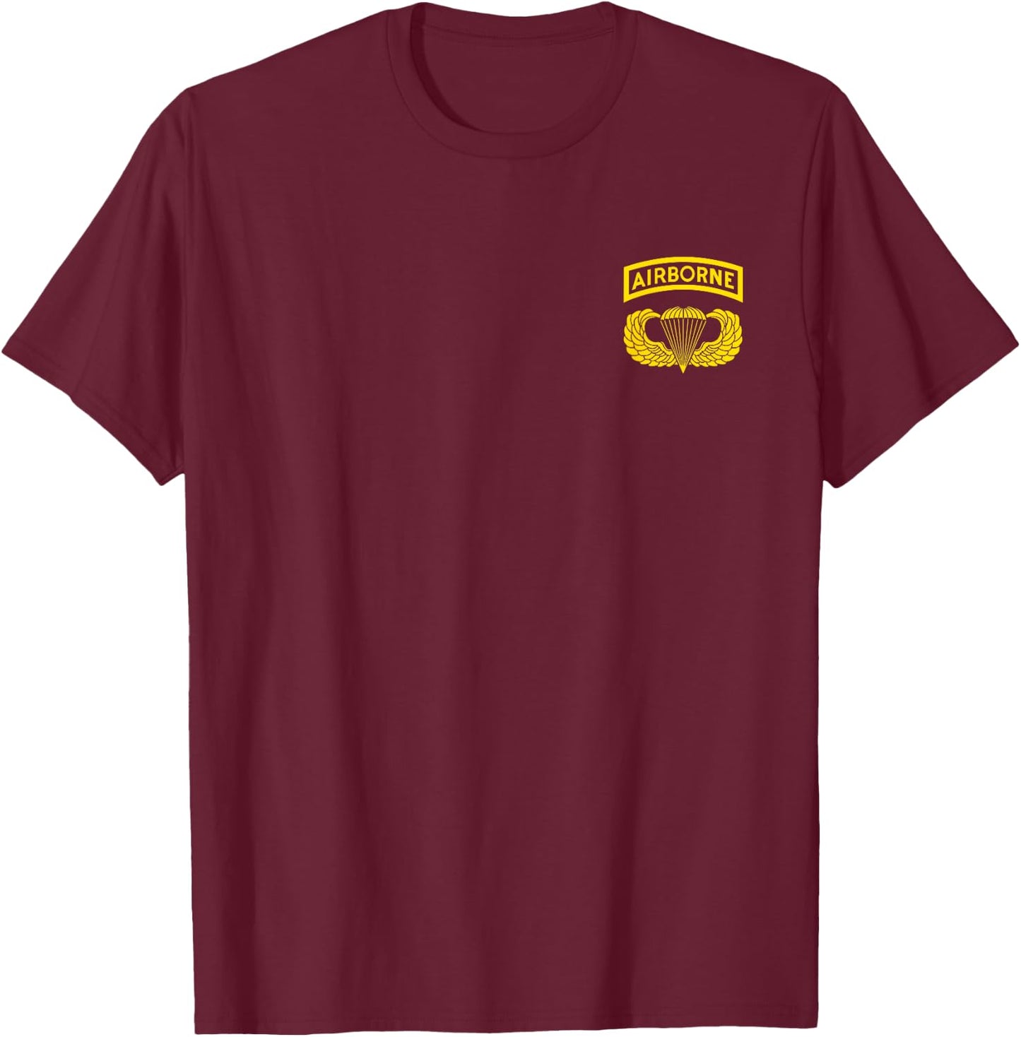 82nd Army Airborne Division Paratrooper , Veterans Day T-Shirt - T-Shirt | Maroon