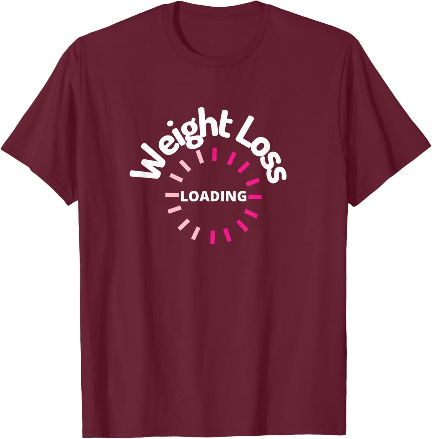 Funny World of Weight Loss Slimming Watcher Weigh In Day T-Shirt - T-Shirt | Maroon