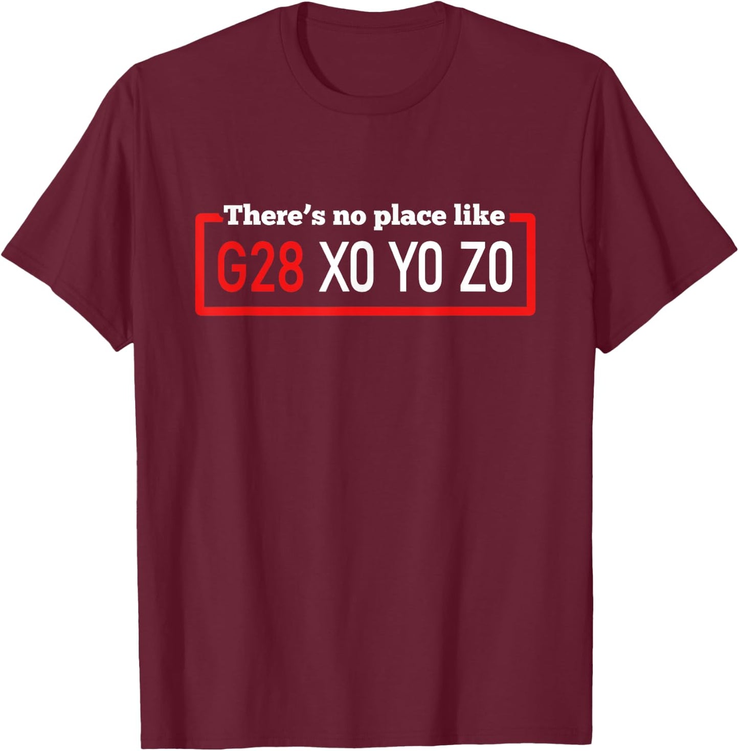 Funny CNC Machinist Machinery G28 X0 Y0 Z0 Gift Men Women T-Shirt - T-Shirt | Maroon