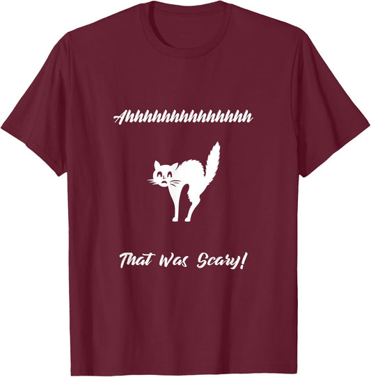 That Was Scary Funny SPN T-Shirt - T-Shirt | Maroon