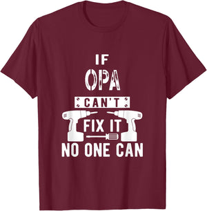Unique Christmas Birthday Father's Day Gifts Shop Germany German Grandpa T-Shirt - T-Shirt | Maroon