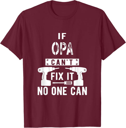 Unique Christmas Birthday Father's Day Gifts Shop Germany German Grandpa T-Shirt - T-Shirt | Maroon