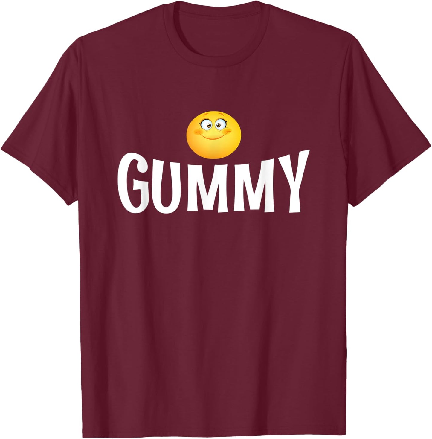 Fun Pot Gummy THC CBD Hash Oil Candy Happy High Party T-Shirt - T-Shirt | Maroon
