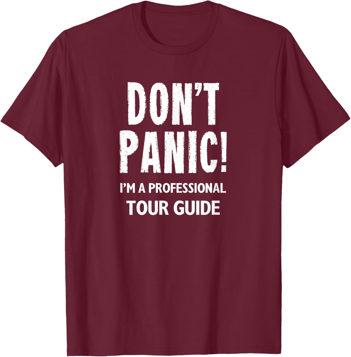 Tour Guide T-Shirt - T-Shirt | Maroon