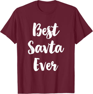 Best Savta Ever Family Funny Cute T-Shirt - T-Shirt | Maroon