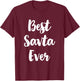 Best Savta Ever Family Funny Cute T-Shirt - T-Shirt | Maroon