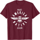 Make America Native Again Indian Indigenous Tribe T-Shirt - T-Shirt | Maroon