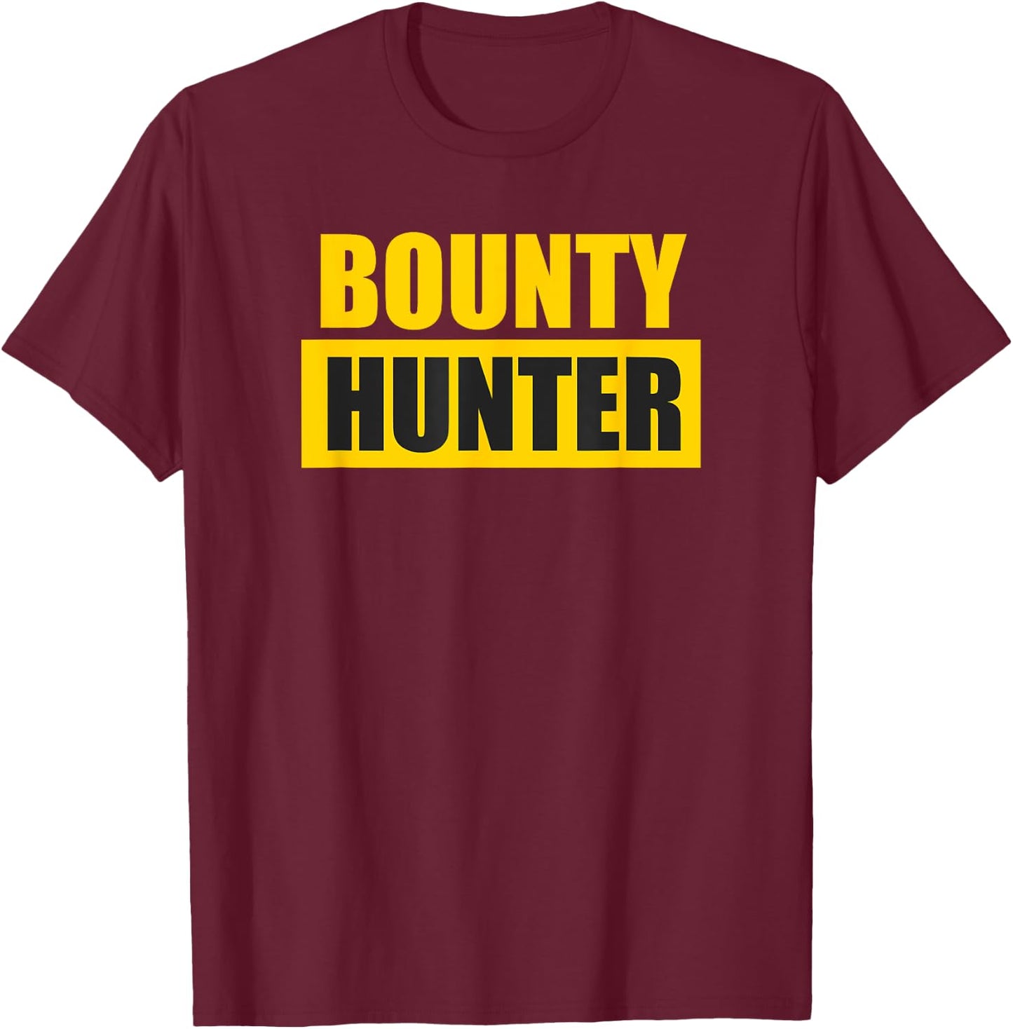 Bounty Hunter T-Shirt - T-Shirt | Maroon