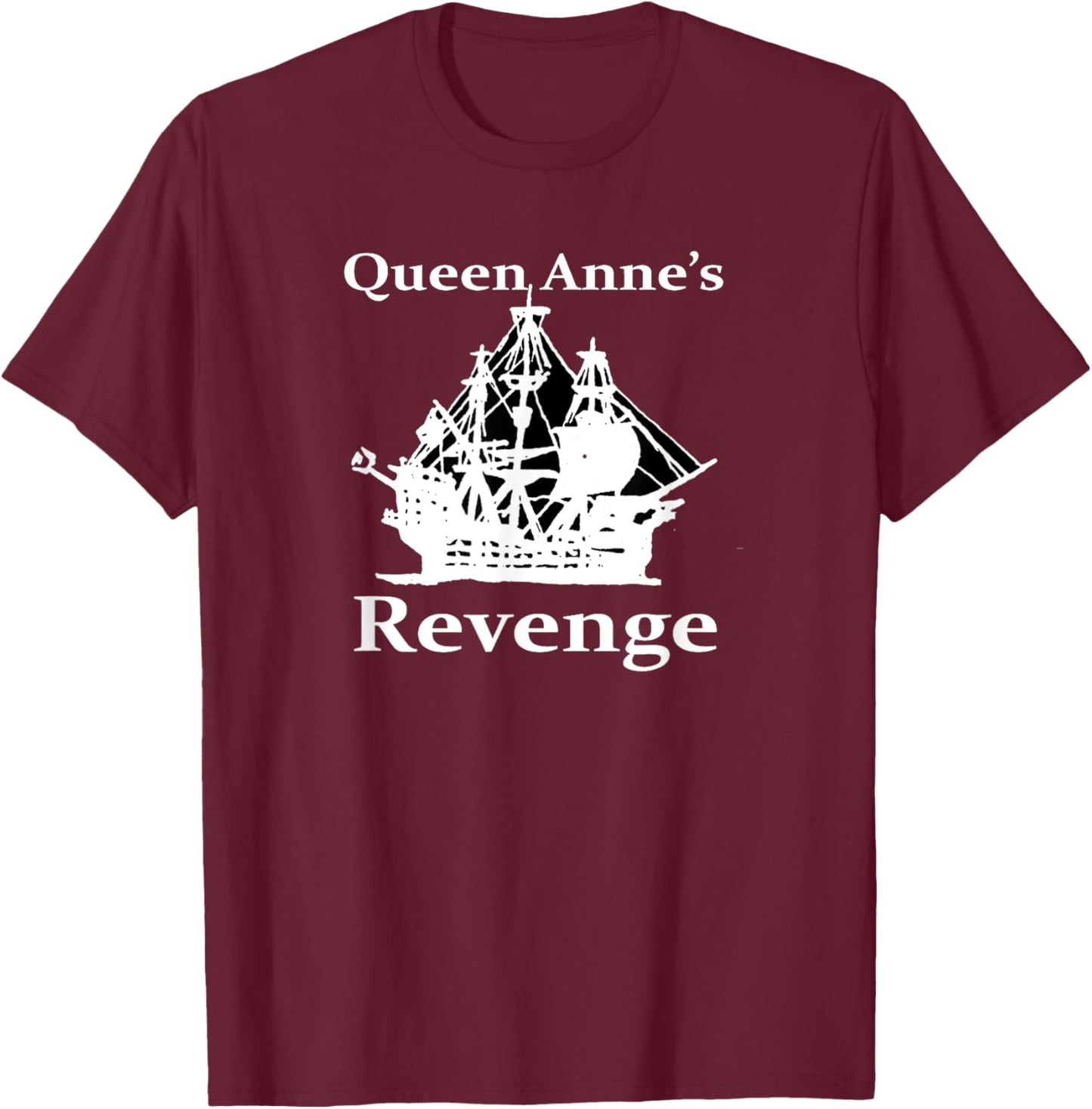 Queen Anne's Revenge T-Shirt - T-Shirt | Maroon