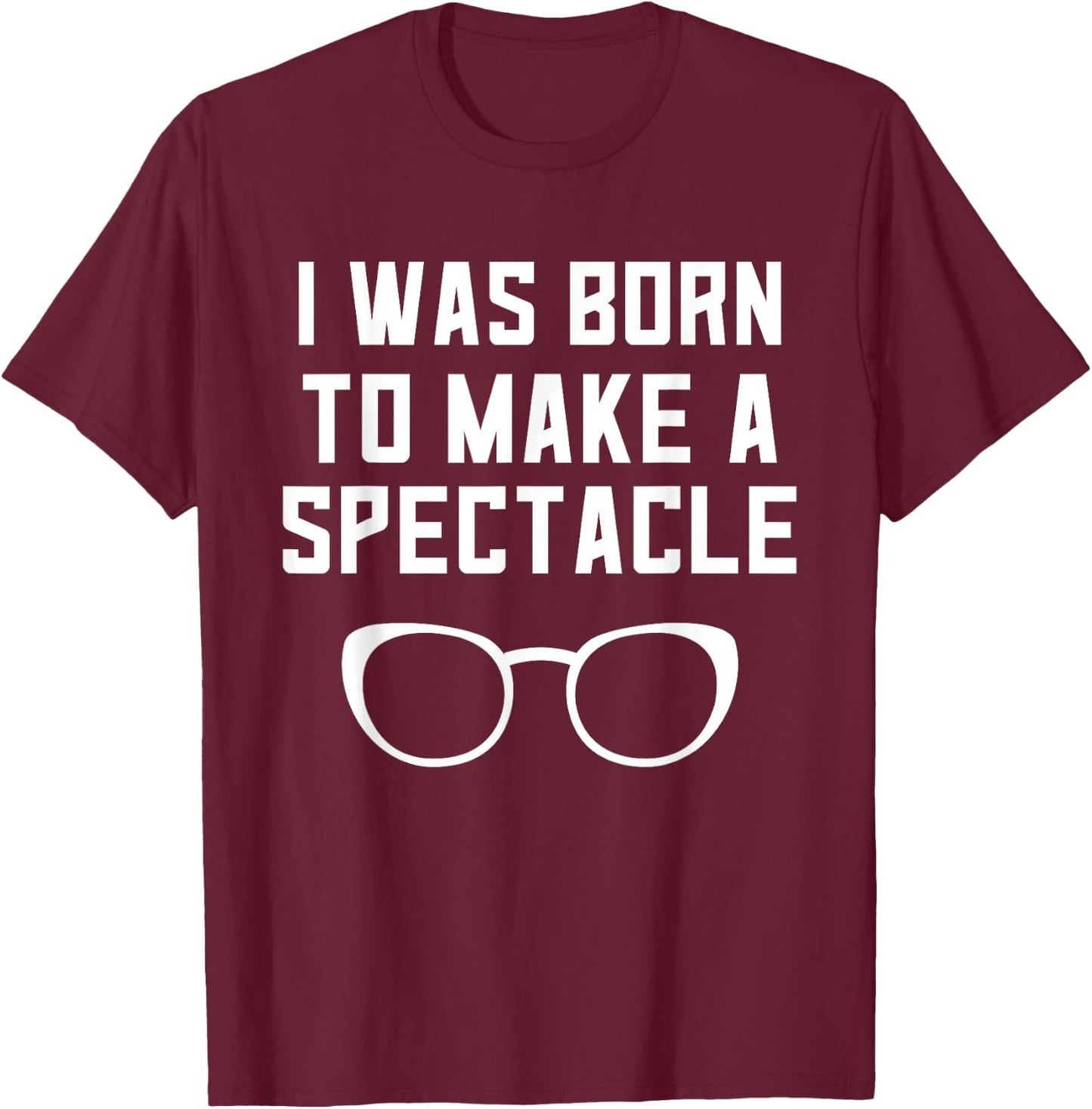 Optometrist Joke For Eye Doctor Optician Women Glasses Funny T-Shirt - T-Shirt | Maroon