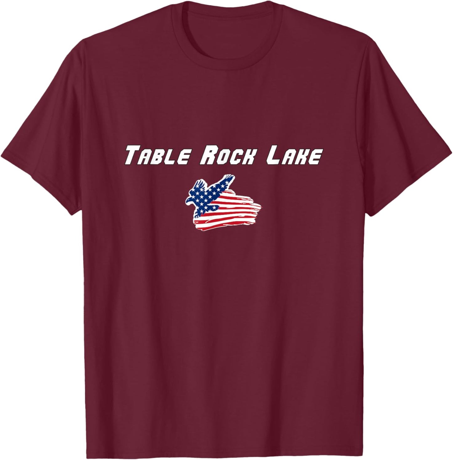 Table Rock Lake - Missouri, USA T-Shirt - T-Shirt | Maroon