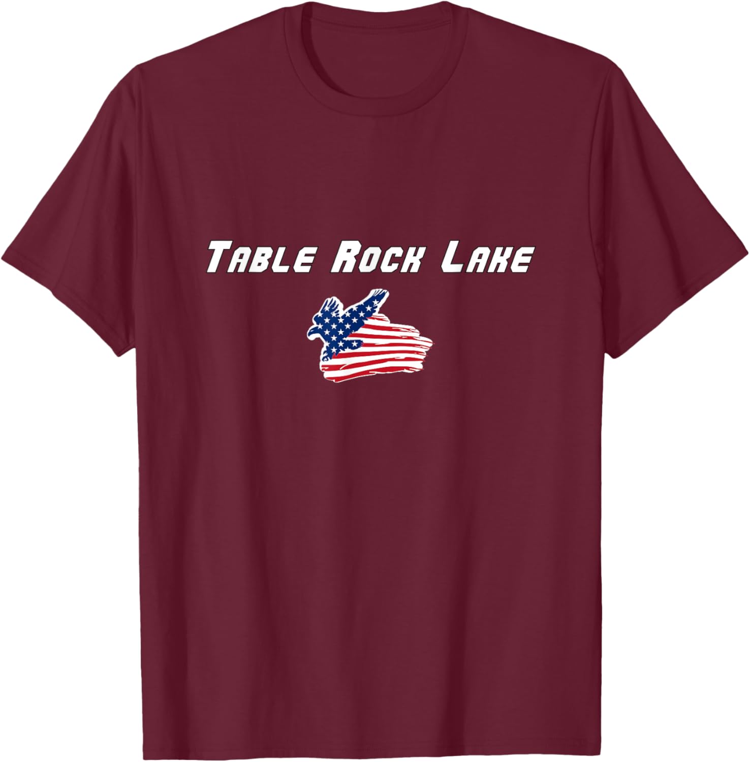 Table Rock Lake - Missouri, USA T-Shirt - T-Shirt | Maroon