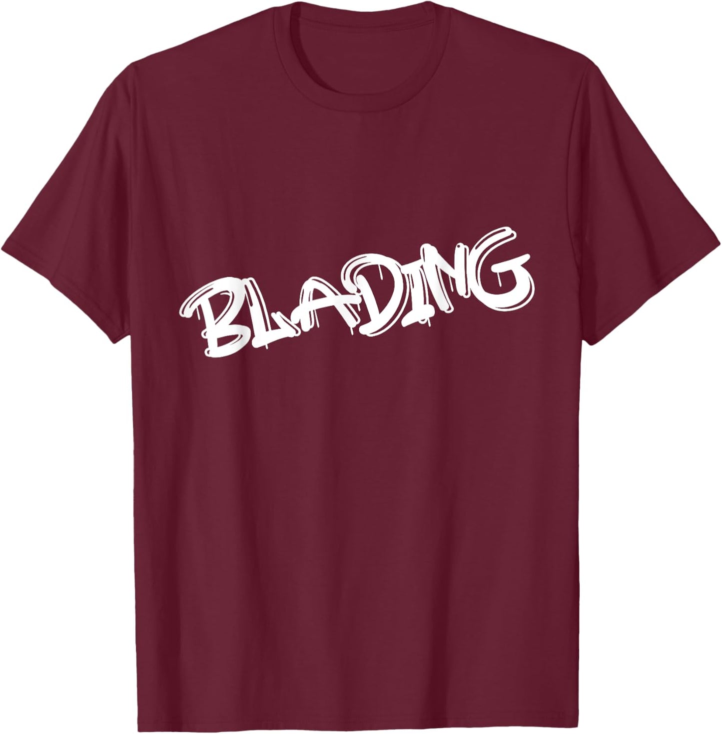 Blading Aggressive Inline Skating Lifestyle Streetstyle T-Shirt - T-Shirt | Maroon