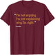 KADEN Gift Quote Funny Birthday Personalized Name Idea T-Shirt - T-Shirt | Maroon