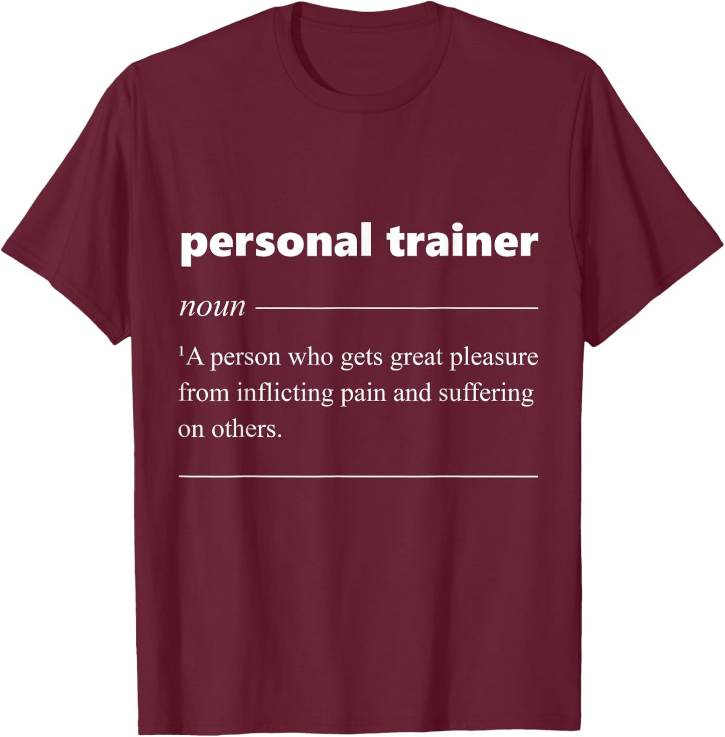 Check out my other Gym -Adults Black Short Sleeve Letter Print T-Shirt - T-Shirt | Maroon