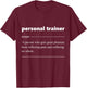 Check out my other Gym -Adults Black Short Sleeve Letter Print T-Shirt - T-Shirt | Maroon