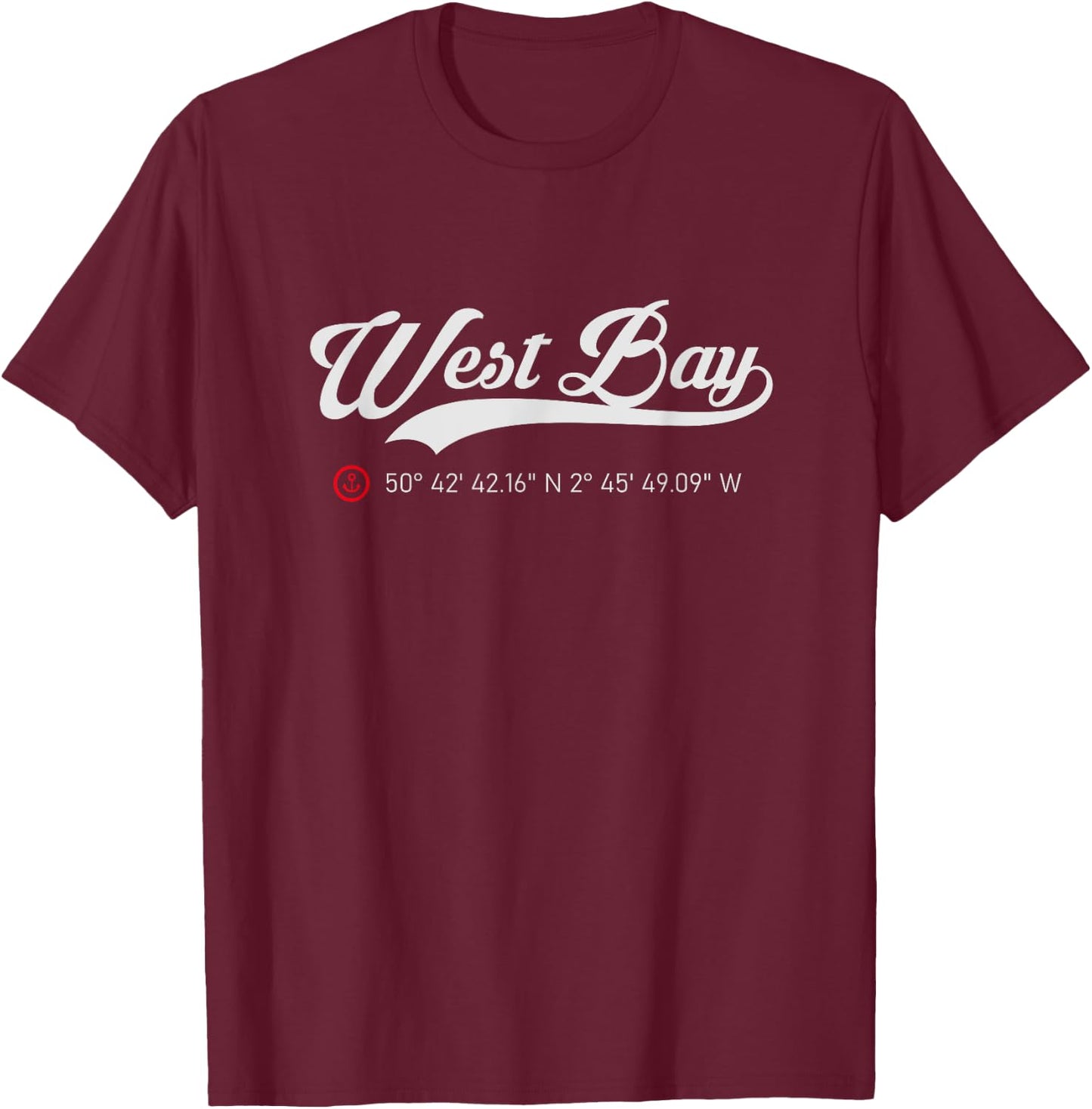West Bay T-Shirt - T-Shirt | Maroon