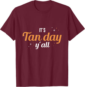 Spray Tanning Oil Spray Tan Kit for Spray Tan Technician T-Shirt - T-Shirt | Maroon