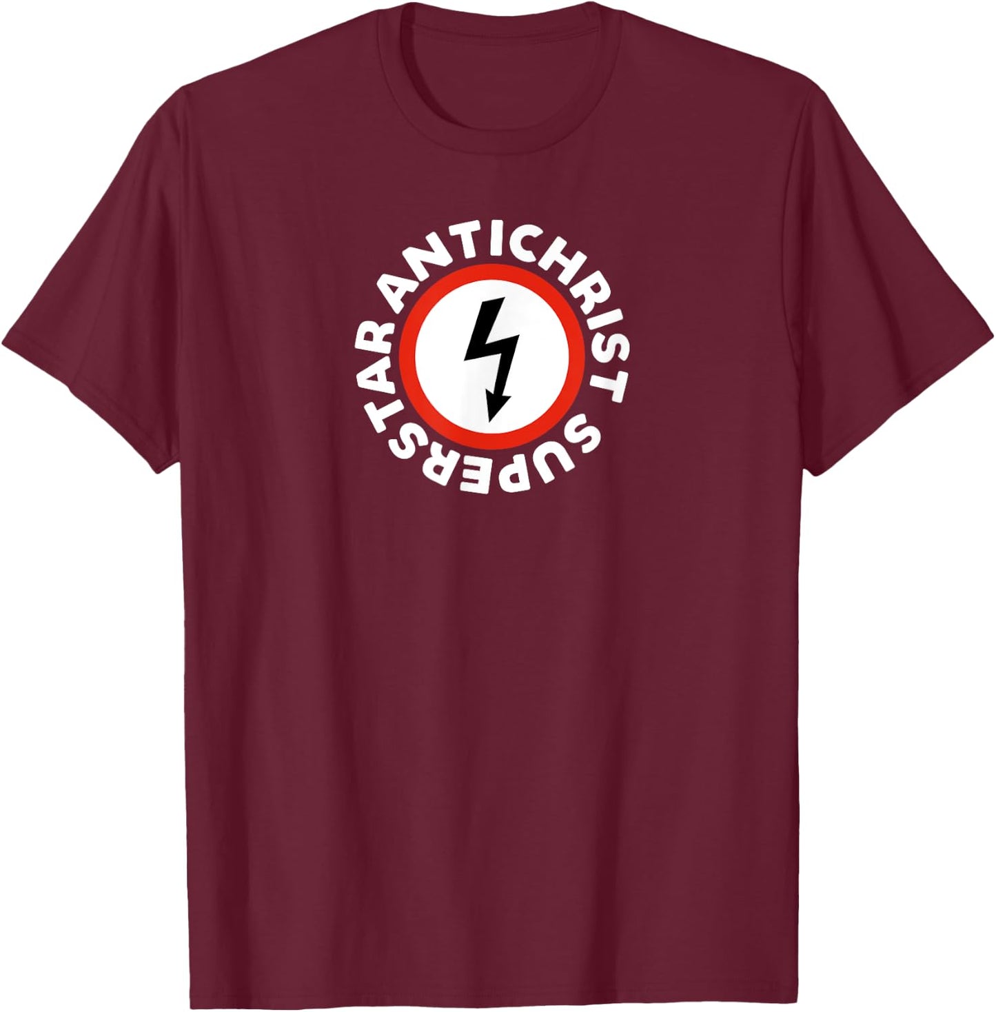 AntiChrist Superstar T-Shirt - T-Shirt | Maroon
