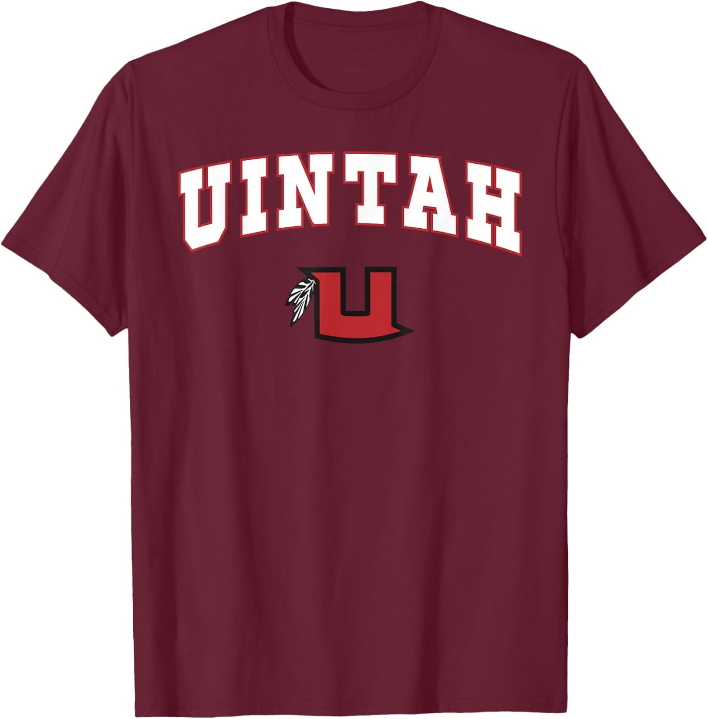 Uintah High School Utes T-Shirt - T-Shirt | Maroon