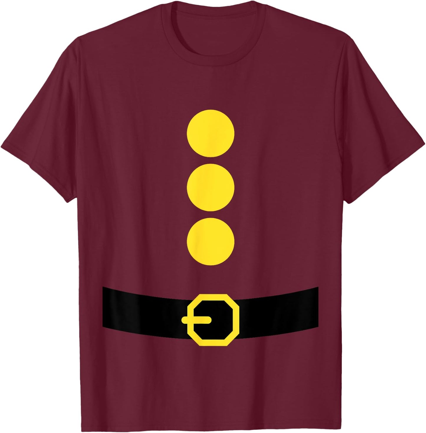 Dwarf Easy Halloween Costume Men Women Kids Group Matching T-Shirt - T-Shirt | Maroon