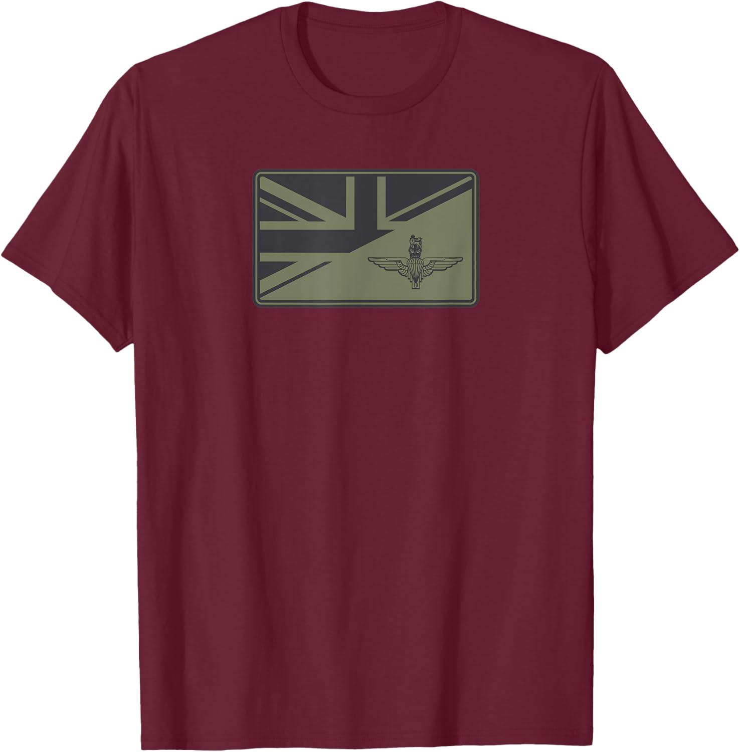 Parachute Regiment T-Shirt - T-Shirt | Maroon