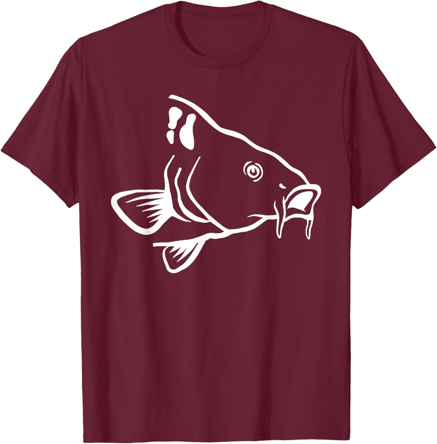 Carp fishing T-Shirt - T-Shirt | Maroon