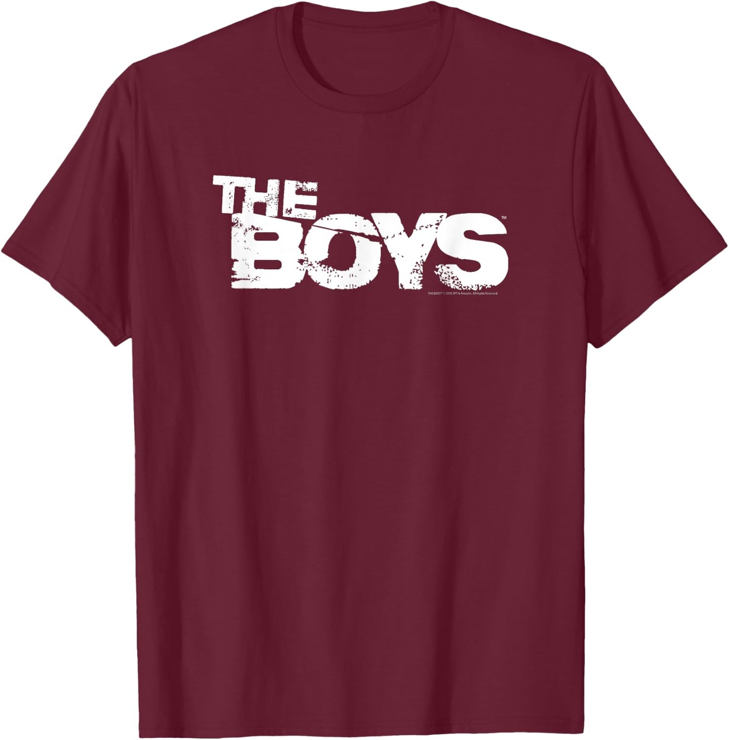 The Boys Show Logo T-Shirt - T-Shirt | Maroon