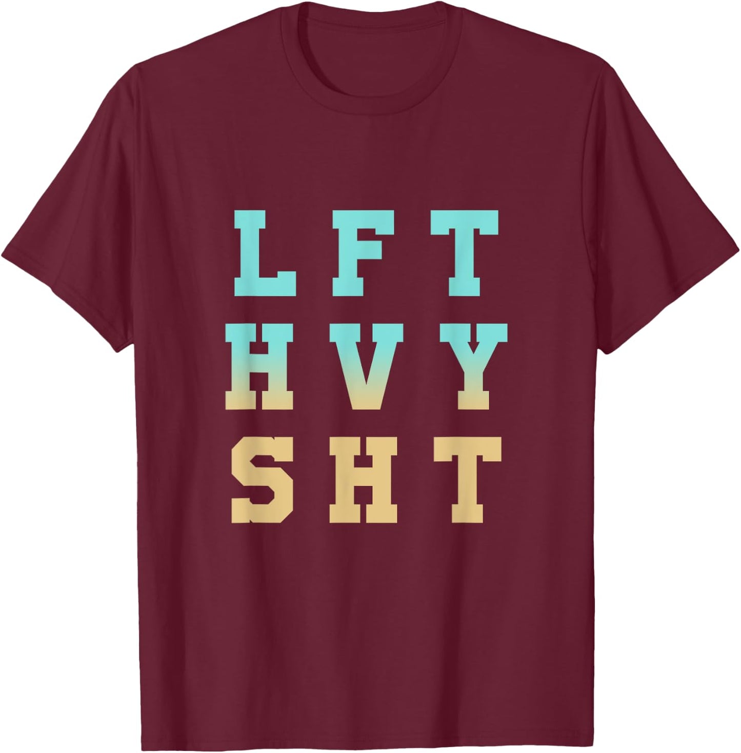 Minimalistic Men's Gym Pump Cover Oversized Gym Workout T-Shirt - T-Shirt | Maroon