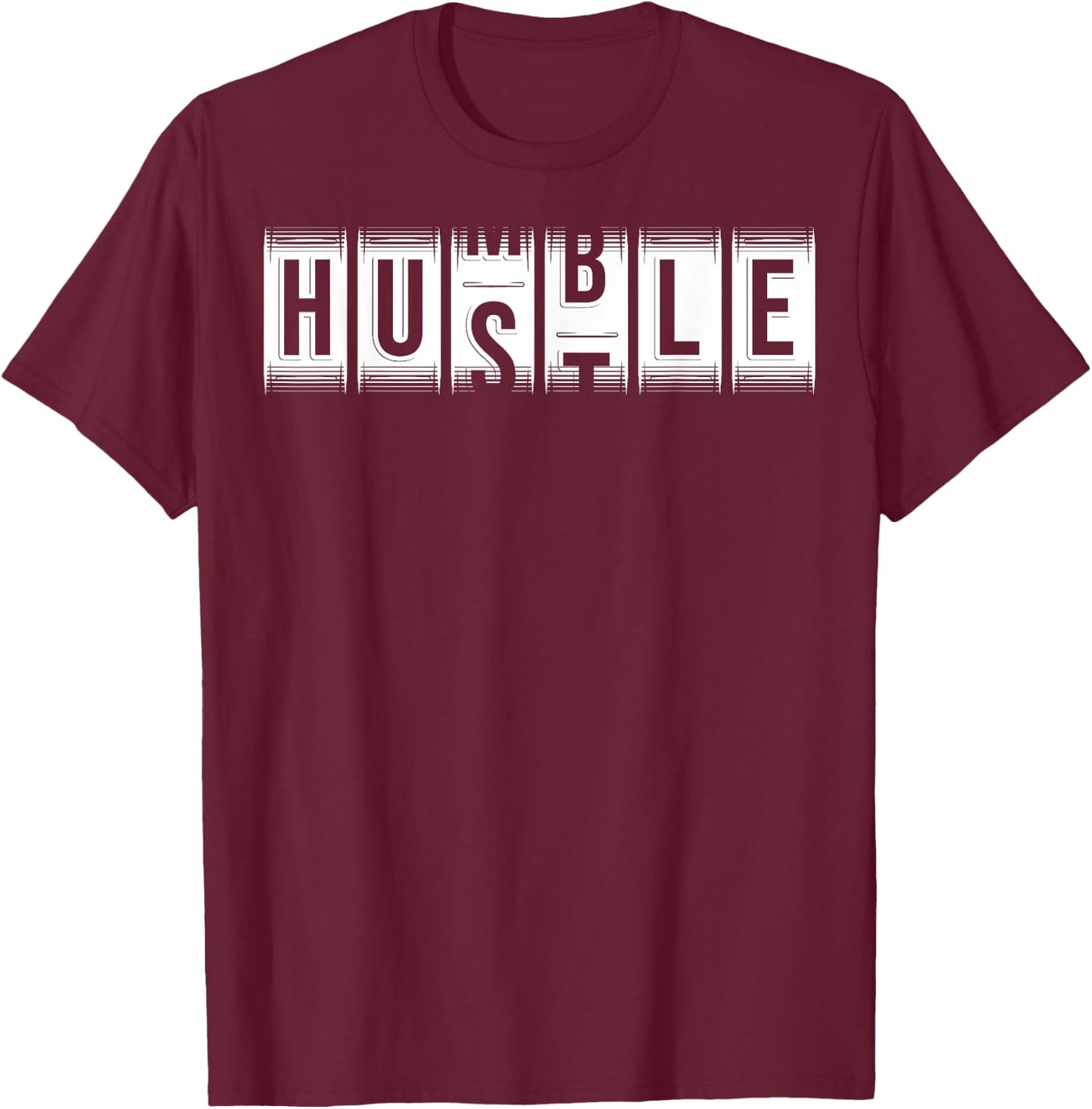 Funny Hustle Gift Cool Humble Odometer T-Shirt - T-Shirt | Maroon