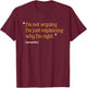 SAMANTHA Gift Quote Personalized Funny Birthday Name Idea T-Shirt - T-Shirt | Maroon