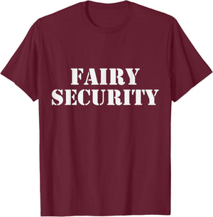 Fairy Security T-Shirt - T-Shirt | Maroon