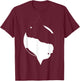 Yin Yang French Bulldog Funny Frenchie Symbol Meditation T-Shirt - T-Shirt | Maroon