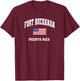 Fort Buchanan T-Shirt - T-Shirt | Maroon