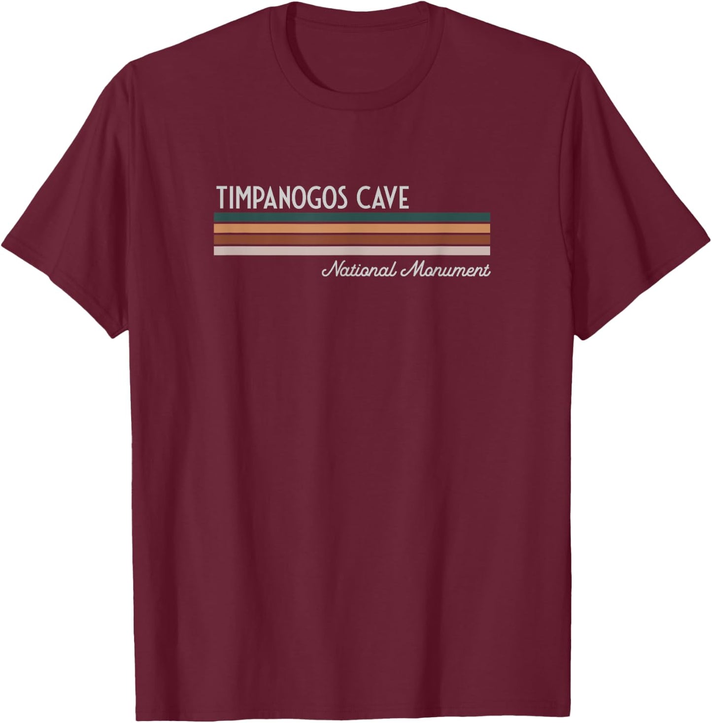 Timpanogos Cave National Monument T-Shirt - T-Shirt | Maroon