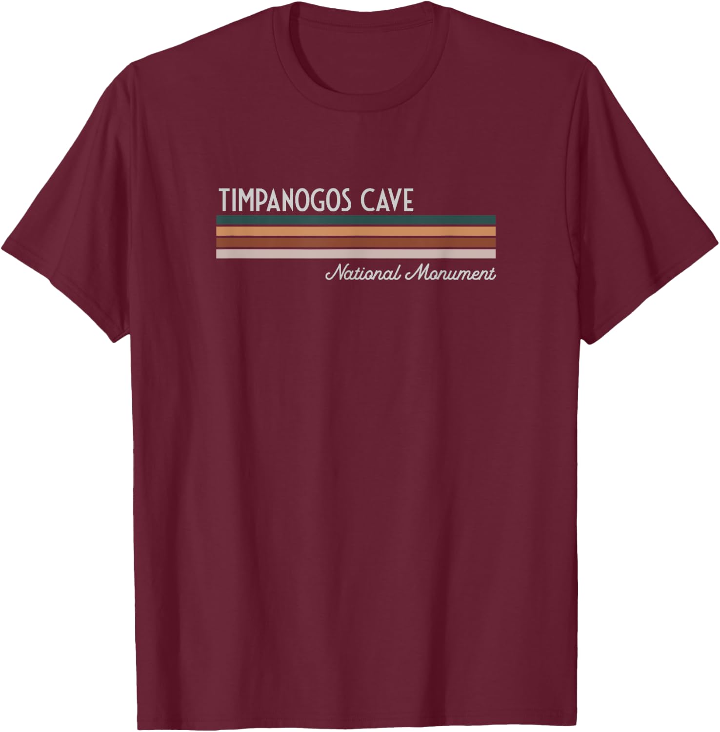 Timpanogos Cave National Monument T-Shirt - T-Shirt | Maroon