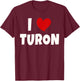 Turon Filipino Food Lover Philippines I Love Turon T-Shirt - T-Shirt | Maroon