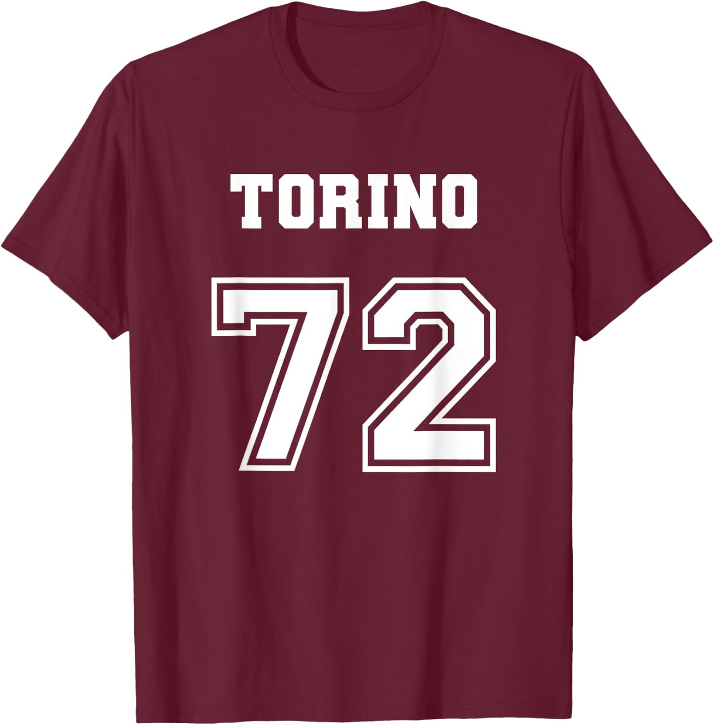 Jersey Style Torino 72 1972 Muscle Classic Car T-Shirt - T-Shirt | Maroon