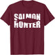 Salmon Hunter Fishing T-Shirt - T-Shirt | Maroon