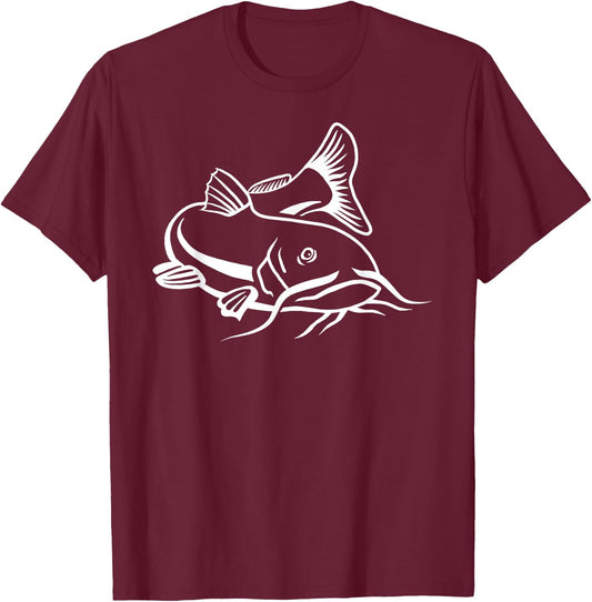 Catfish T-Shirt - T-Shirt | Maroon