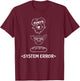 Dog Pig Loaf of Bread System Error Monchi the Pug Robot Women Girls Kids T-Shirt - T-Shirt | Maroon