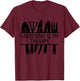 Gardener, Gardening Is My Therapy, Gardening T-Shirt - T-Shirt | Maroon