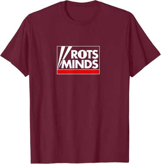 Rots Minds Faux News Channel T-Shirt - T-Shirt | Maroon