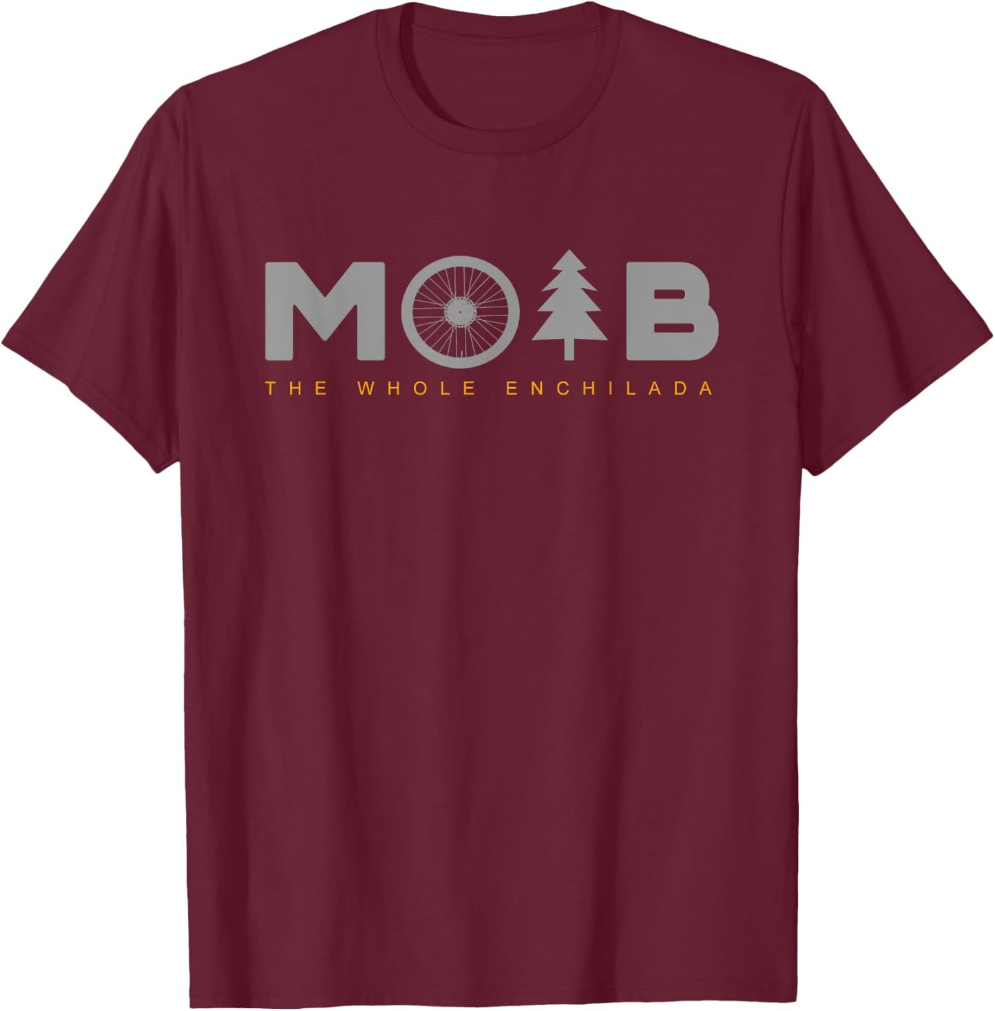 MOAB Mountain Bike Apparel - The Whole Enchilada MTB T-Shirt - T-Shirt | Maroon