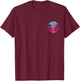 Flamingo Retro 80s Retro Party Miami Flamingo Women Kids T-Shirt - T-Shirt | Maroon