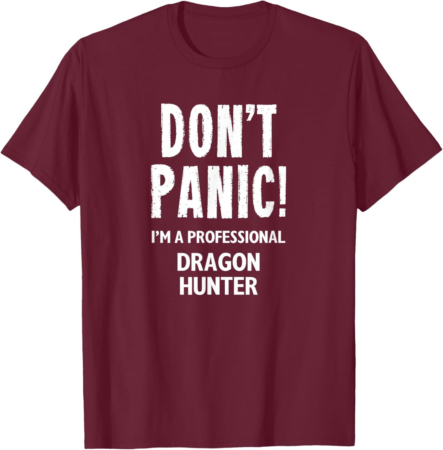 Dragon Hunter T-Shirt - T-Shirt | Maroon
